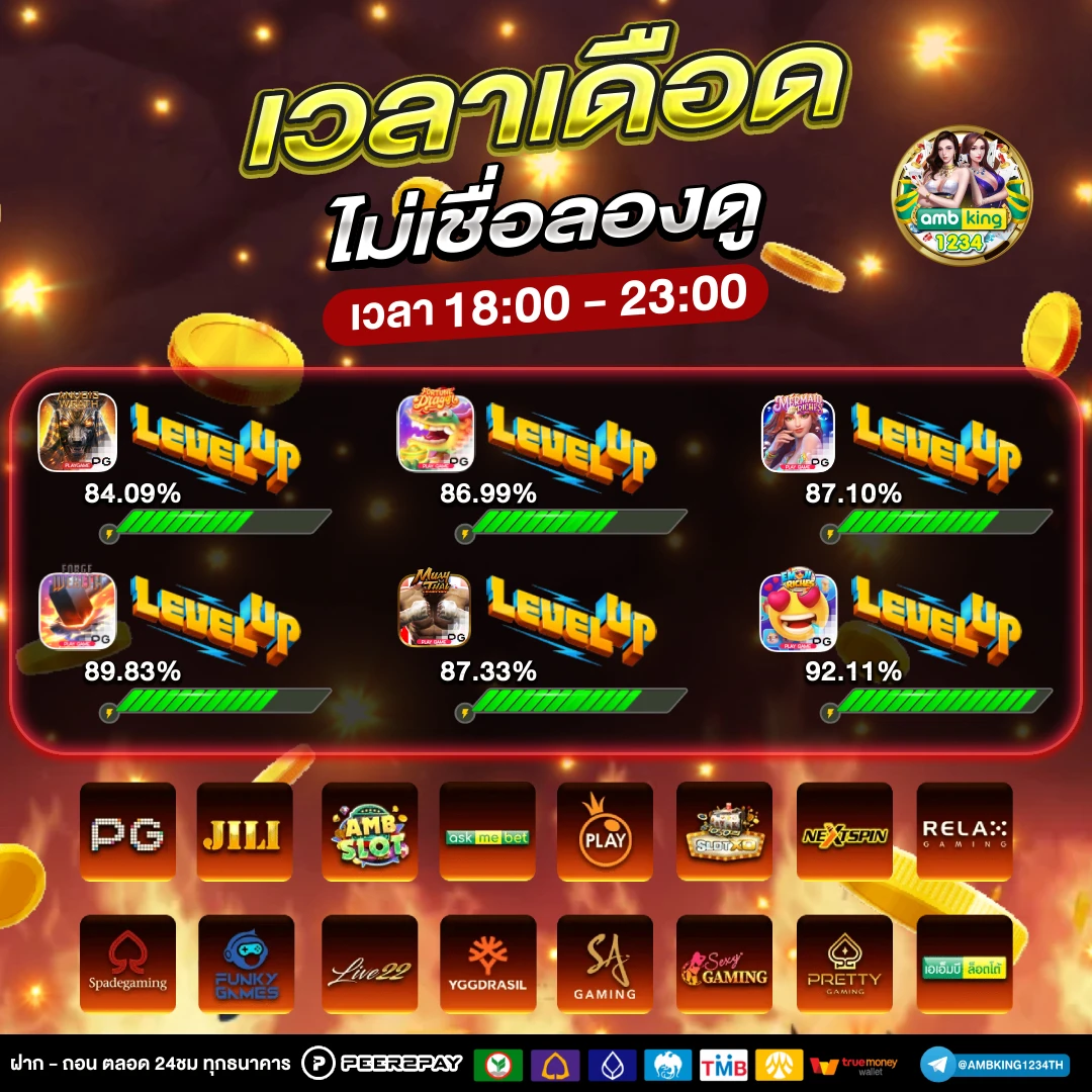 โปร สล็อต ฝาก 5 6 รับ 100 - แบนเนอร์โปรโมชั่น