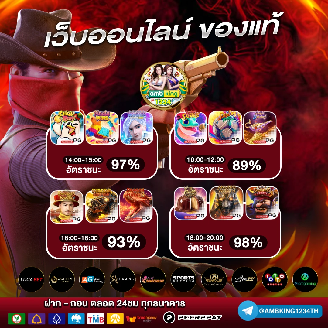 เกมสล็อตฝากวอเลท - แบนเนอร์โปรโมชั่น