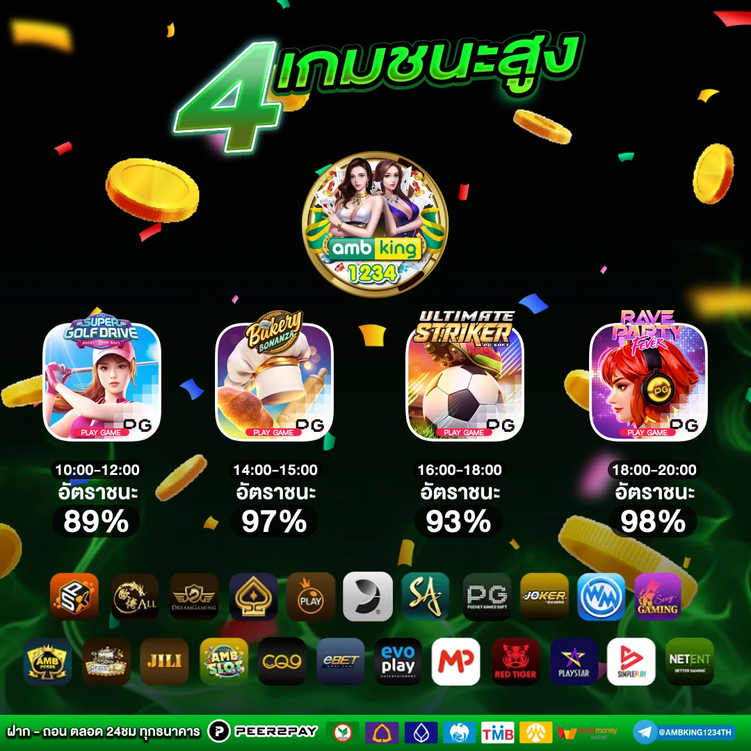 เว็บสล็อตทุกค่าย - แบนเนอร์โปรโมชั่น