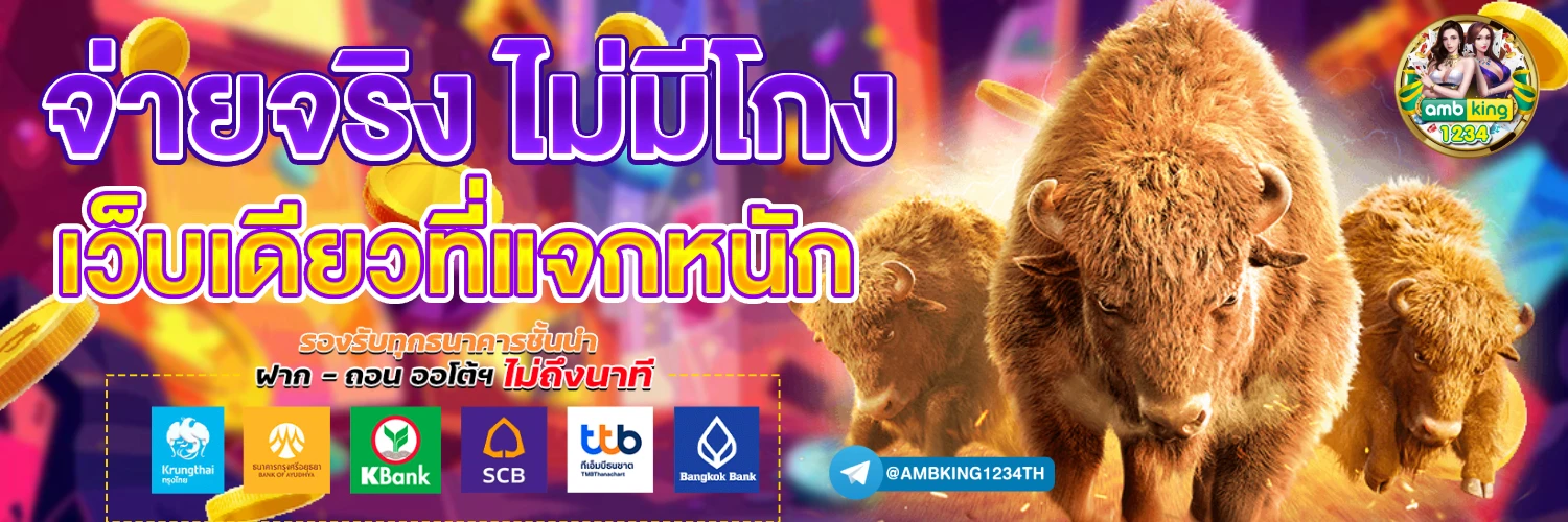 เว็บ รวม สล็อต ทุก ค่าย - แบนเนอร์โปรโมชั่น