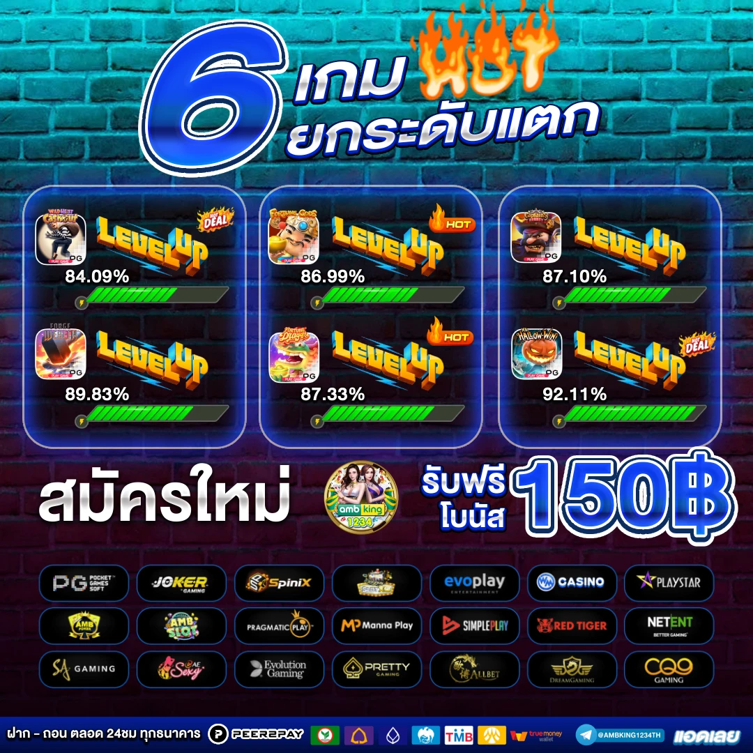รับโบนัสสล็อตฝาก 1 บาทได้ 100ล่าสุด - แบนเนอร์โปรโมชั่น